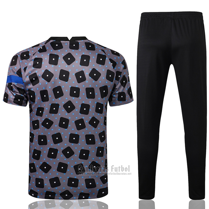 Chandal del Inter Milan Manga Corta 2021-2022 Gris